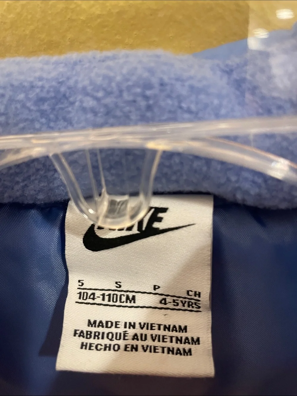 NWT Nike Kids' Puffer Vest with Multicolor Swoosh